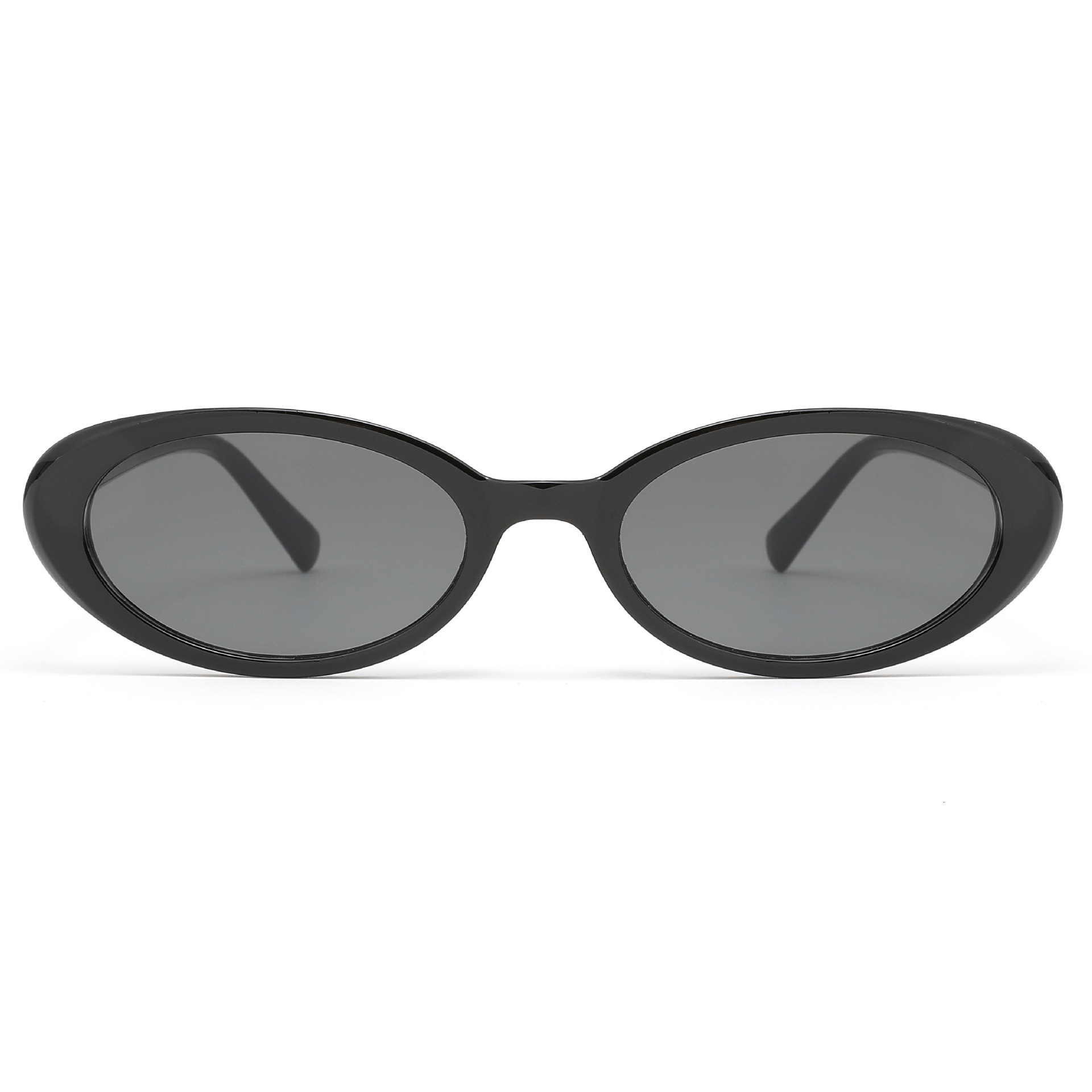 Luxury Fashion Designer Sunglasses New Small-Frame Sunglasses For Women, Korean-Style Fashion Oval Sunglasses, High-End Jelly-Colored Sun Protection