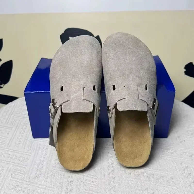 Mens Casual Shoes Womens Sandals 2026 Fashion Leather Sandals for CasualComfortable Anti-Slip Beach Shoes Spring and summer And T26092296YG