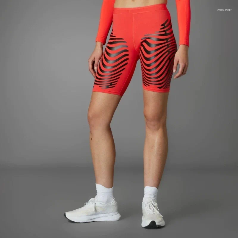 Summer Splicing Training Sports Quick-drying Running Tight Five-point Shorts Men's High Waist Drawstring Lace-up Short Pants