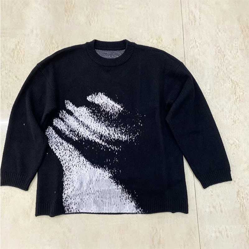 Women's Sweaters European and American Autumn and Winter Fashion Pullover Trendy Casual Sweater Ins Style H260923