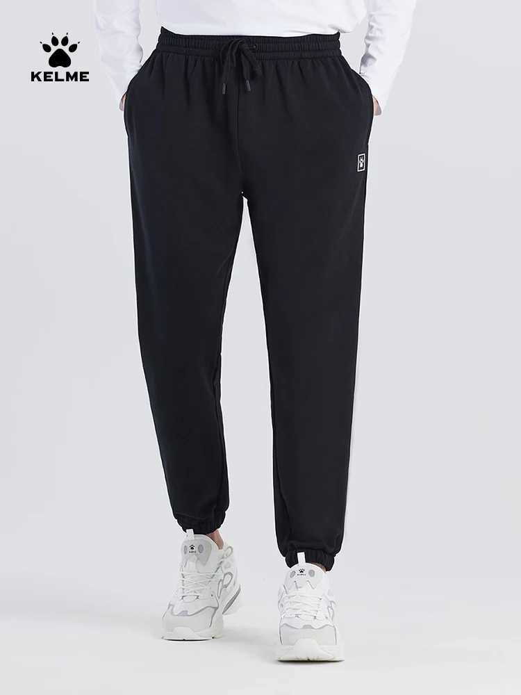 Pantaloni da uomo Pantaloni sportivi in cotone Kelme Pantaloni casual lavorati a maglia da uomo Outdoor Running Basket Leggings stile americano H260