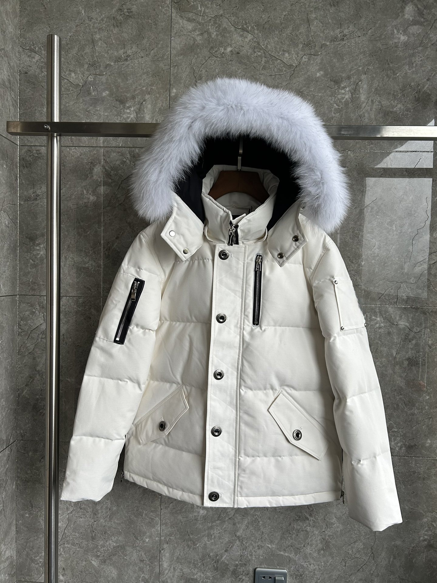 moose Mens Down Jacket Coats Coat outerwear puffer fur designer warm hooded windproof Coat Doudoune duckdown winter Thick clothes Outdoor