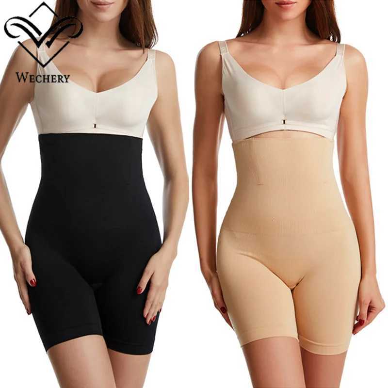Shapewear Wechery Women's Shapers Women Tummy Control High Waist Shapers Panties Butt Lifter Safety Pants Underwear No Pad J260923