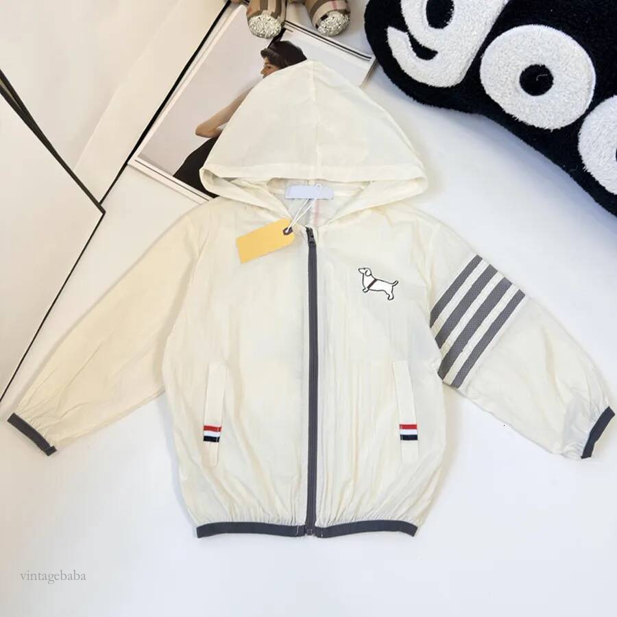 Luxury baby kids coat Summer boys girls Jacket kids designer clothes Sun protection designer children Outwear Size 73CM 120CM