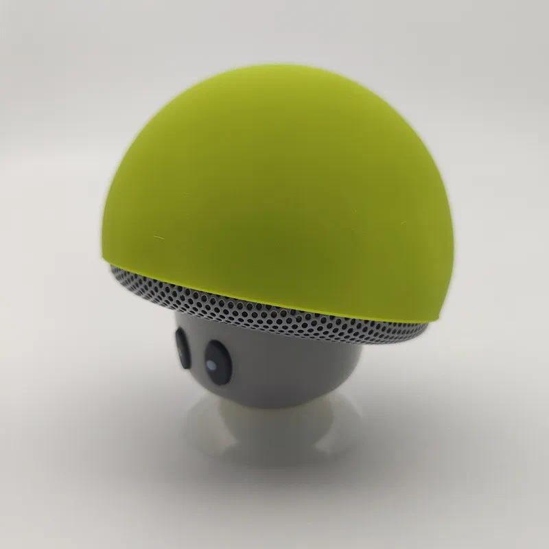 Mini haut-parleur sans fil Bluetooth, haut-parleur Portable, modélisation de petits champignons, caissons de basses stéréo, ventouse, support de