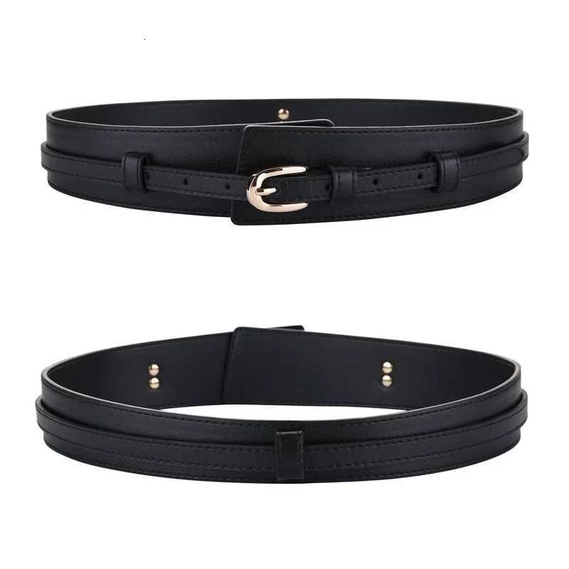 Belts Belts Dual -use Designer For Women High Quality Knot Soft Leather Waistband Female Waist Wide Coat Corset Belt Cummerbunds N260923