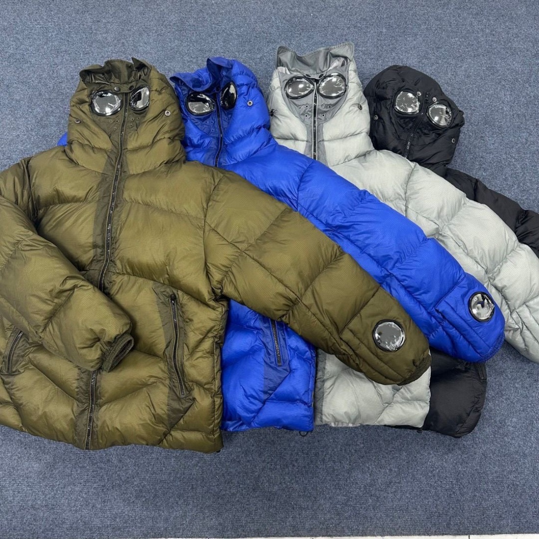 cpp jackets winter coats Goggles decoration puffer jacket mens Designer clothes Luxury Jackets Outdoor Classic Casual men coats