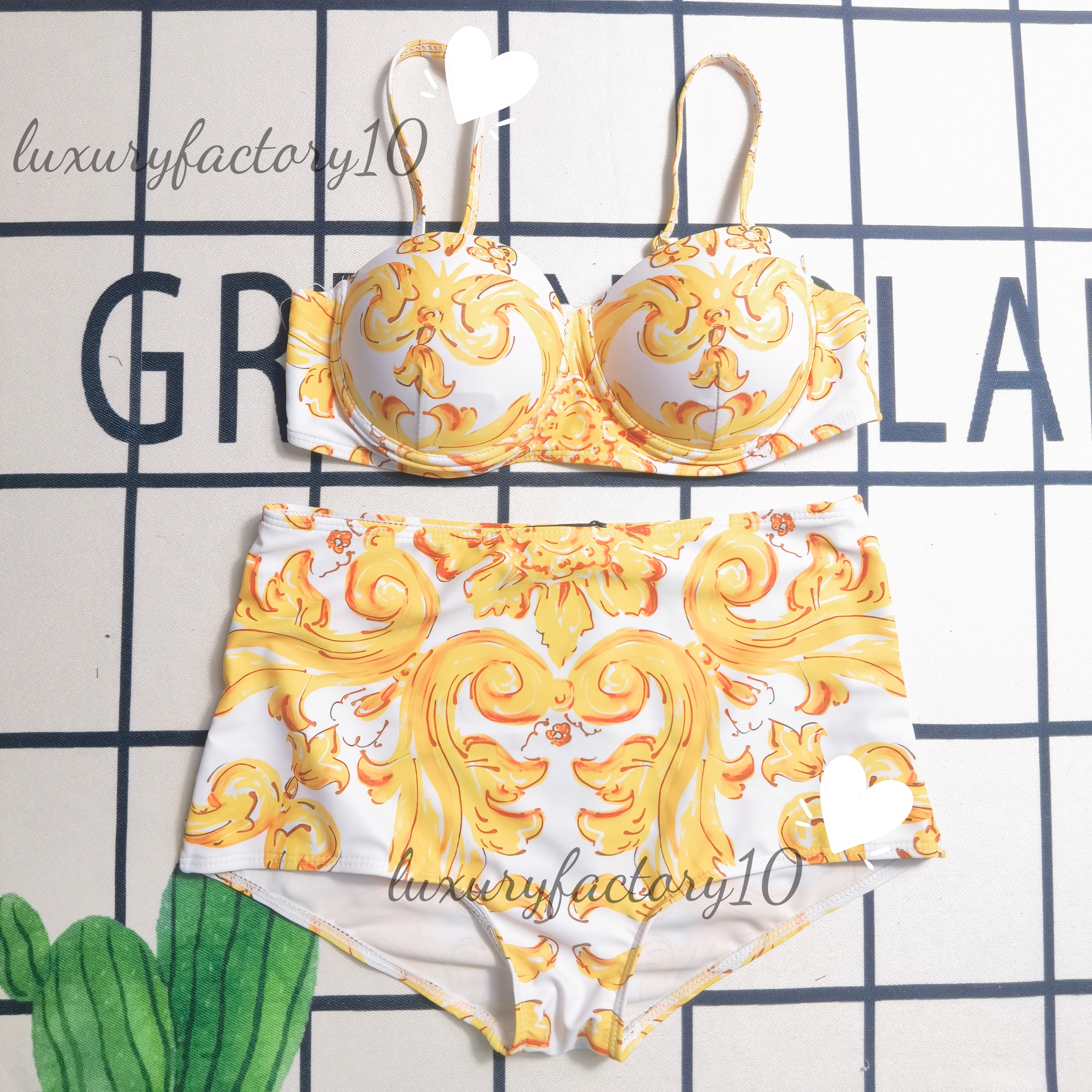 Womens Designers Swimsuits Brands Bikinis Suits Summer Sexy costumi Bikini Sets Two-Pieces Swimwears Yellow Color