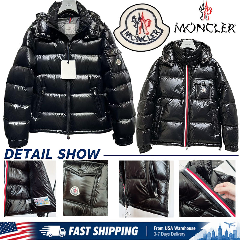mconcler down jacket men Puffer Jacket doudoune maya winter jacket cardigan men womens designer Doudoune with NFC Winter Warm Parka Fashion Windbrea