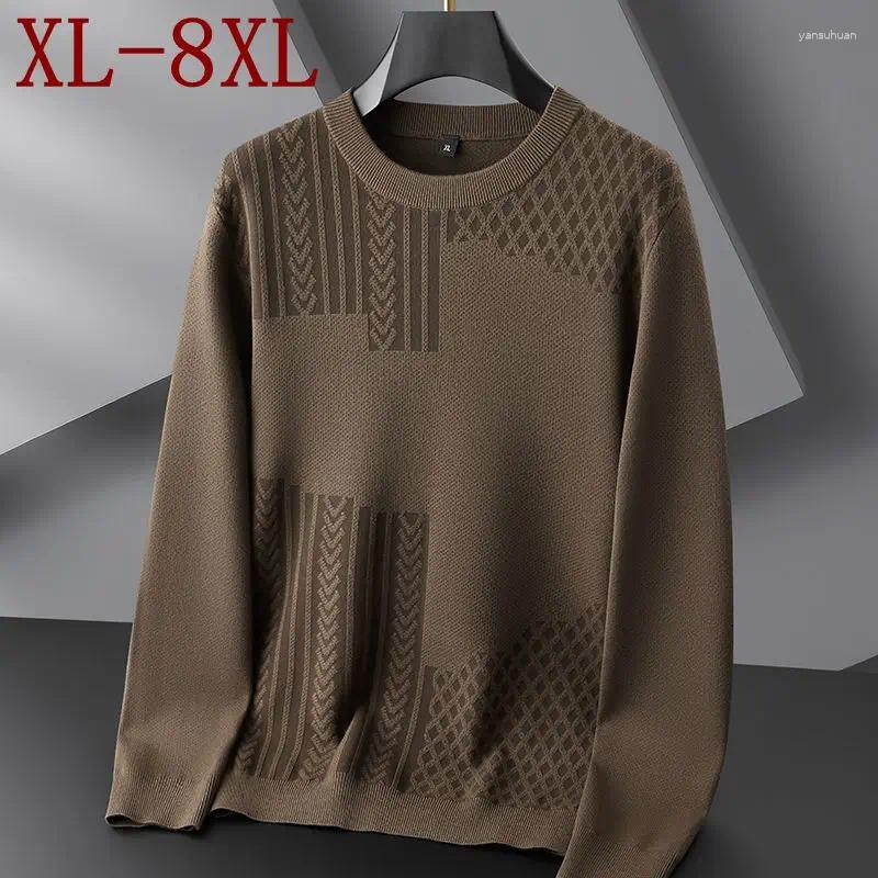 2026 Autumn Winter High End Luxury Thin Wool Sweater For Man Casual Loose Mens Pullover Soft Warm Pull Homme