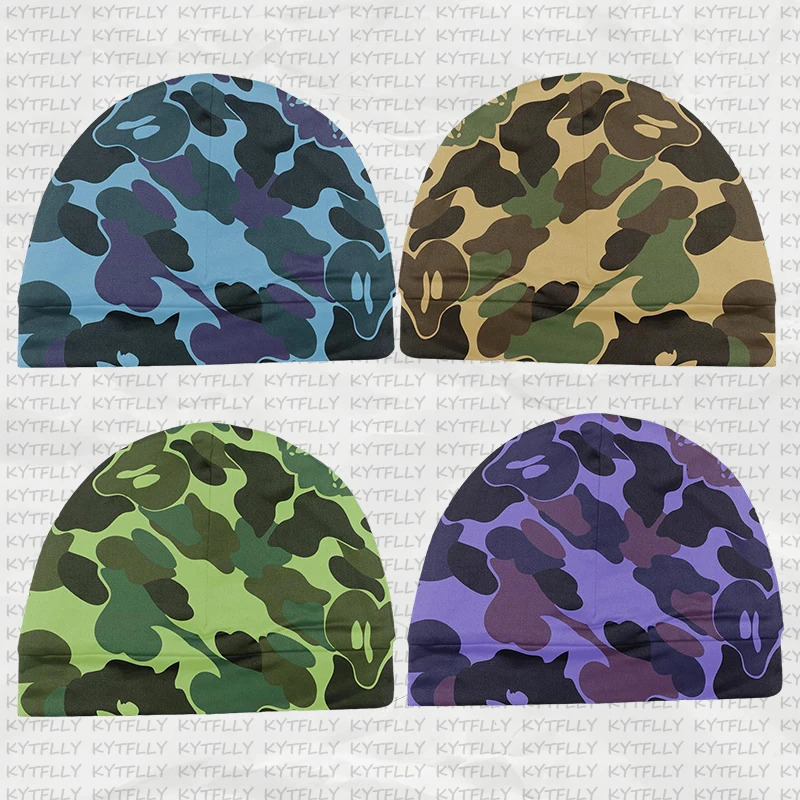 INS Style Personality Street Trend American Hip-Hop Camouflage Cold Hat Autumn and Winter Fashion High Street Retro Items260918