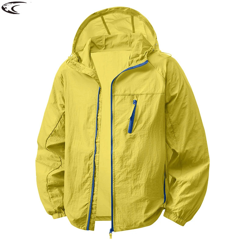LNGXO Women's Men's Sun Protective Jackets Camping Mountaineering Hiking Outdoor Sports Windbreaker Summer Lightweight Coat 260923