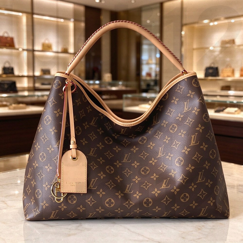 Buyers Picks 1:1 Again bag Womens shoulder crossbody bag designer handbag mirror quality luxury Artsy hobo tote Monogram Classic Flower Checked Bag