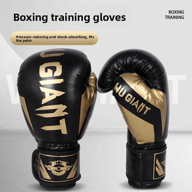 Gear New Exquisite Boxing Protective Training Boxing Gloves PU Leather Gloves Breathable Taekwondo Thai Gloves Professional Competition Gloves N2609