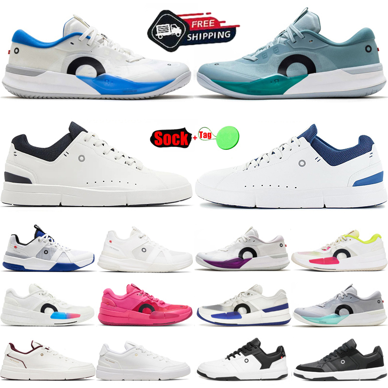 Designer OC The Roger Pro 3 Mens Womens Running Shoes Cloudly Tenis Skate Sneakers Mesh Black White Blue Pink Fire Clay Skateboard Casual Outdoor Br