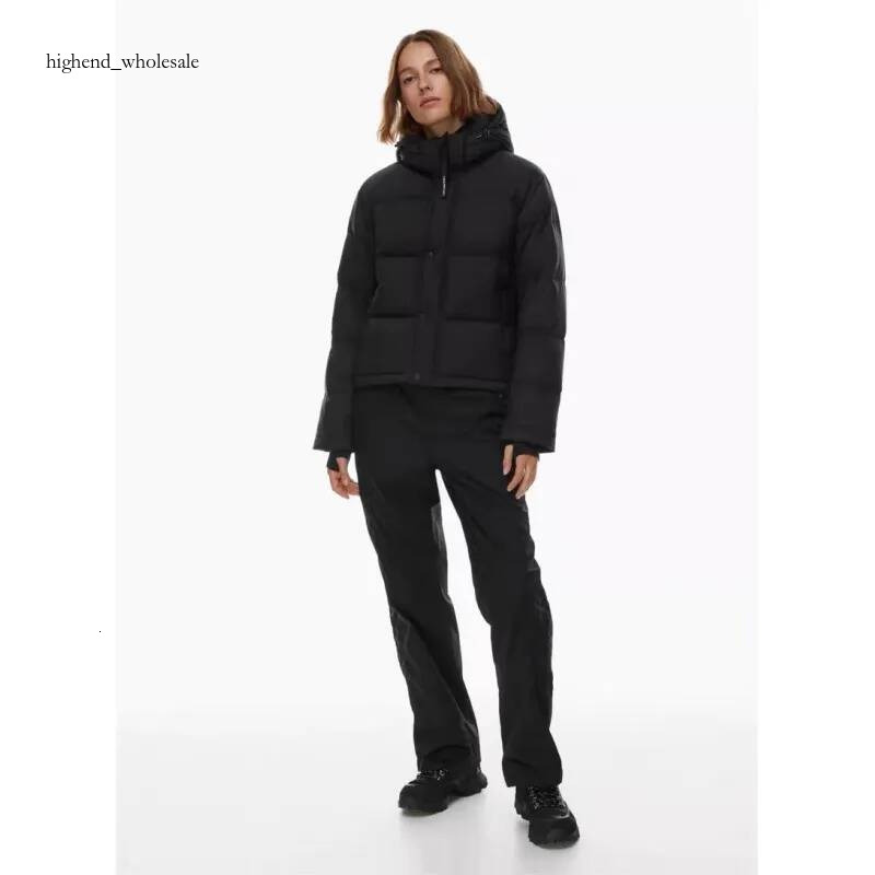 Designer Arizia down puffer jacket women super puff short hooded vest branded waistcoat Canada down thickened extreme warm knee length aritzia fleec