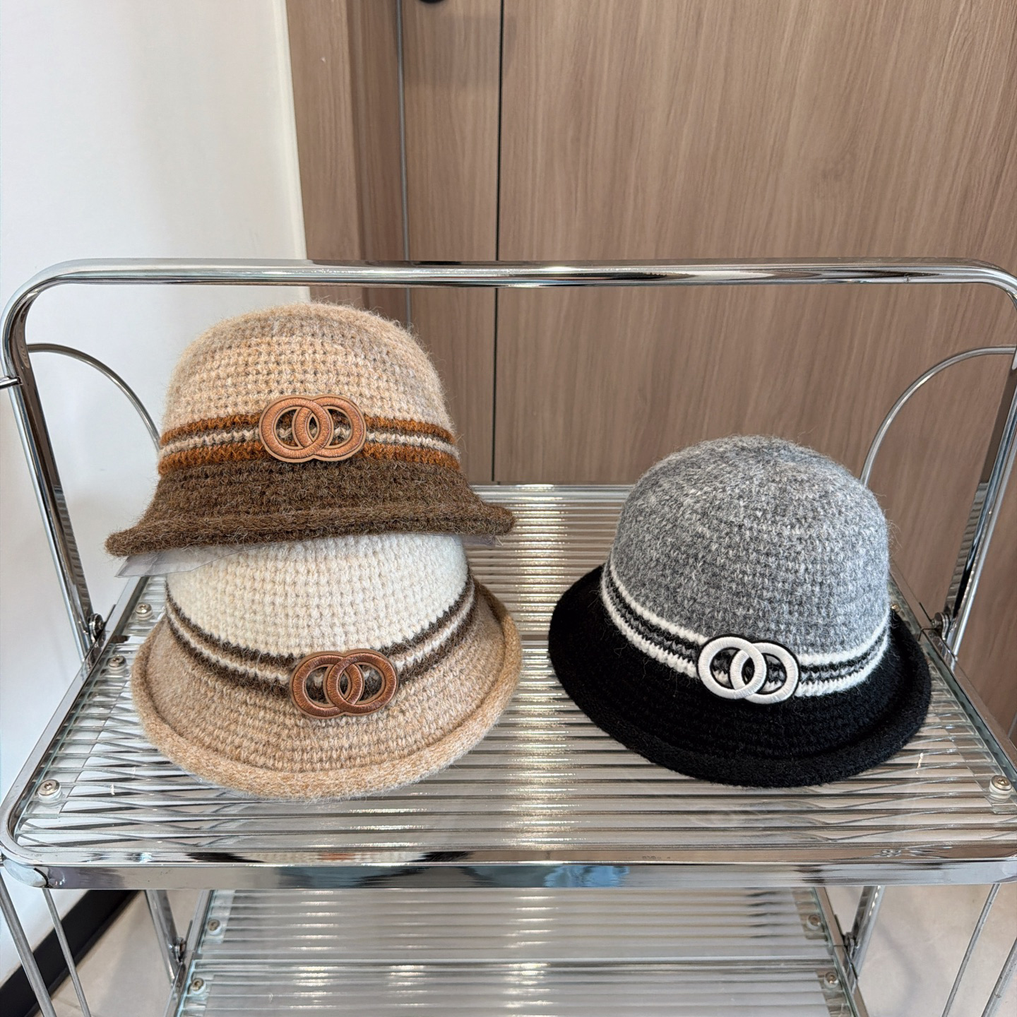 Womens Luxury Designer Knitting Bucket Hat Fashion Men Letter C Bonnet Beanie Ball Caps Casquette Fitted Sun Hats Baseball Cap