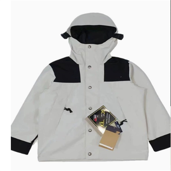 kids hooded jacket designer children clothes baby hoodies Autumn winter Outdoor clothing streetwear warm wind resistant outerwear handsome girl boy
