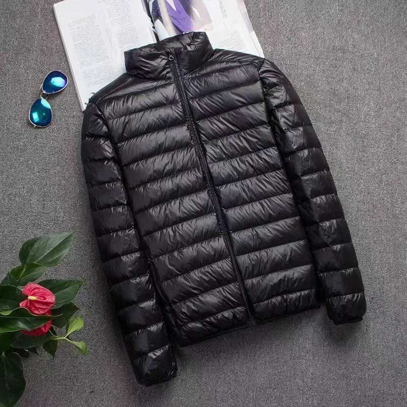 Men's Outdoor 0-10 Jackets Hoodies Winter Jacket Ultra Light Duck Down Jackets Portable Hooded Puffer Feather Thin Parkas Windproof Outerwear C