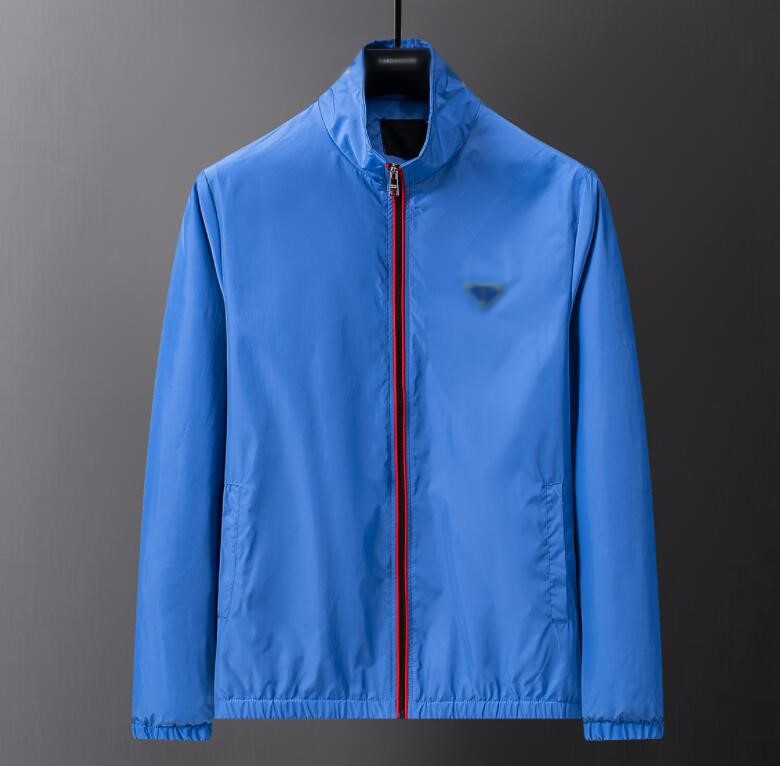 Mens Jackets Designer Full Zipper Coats Spring Autumn Cardigan Loose Retro Business Jacket Casual Fashion Windbreaker Solid Men Tops Outerwear