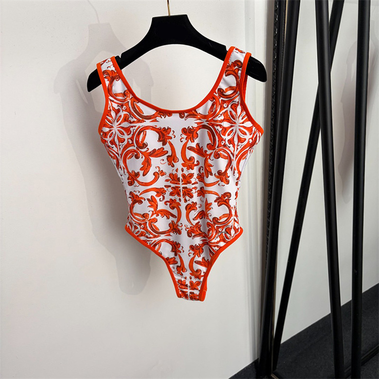 Designer Woman Vintage One Piece Swimsuit Padded Backless Summer Beach Vacation Pool Party Bathing Surfing Suit