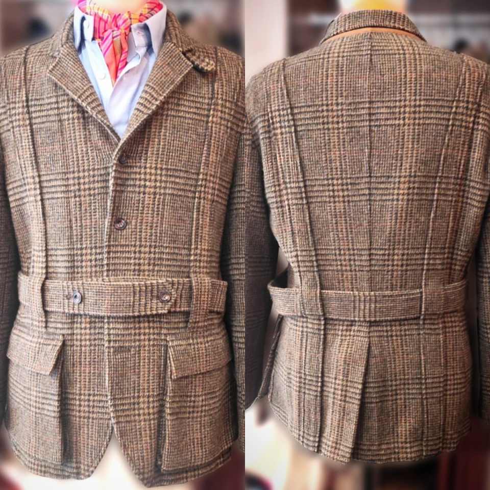 Elegant Mens Suits 2 Pieces Jacket Pants Notch Lapel With Belt Formal Occasion Business Office Customized Chaqueta Hombre