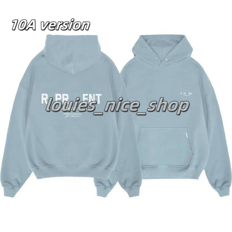 2026 10A representative hoodie Men's Designer Letter Printed Casual Rep Hoodie Hiphop Y2k Mens Womens Sports Sweaters Represend Halloween 253