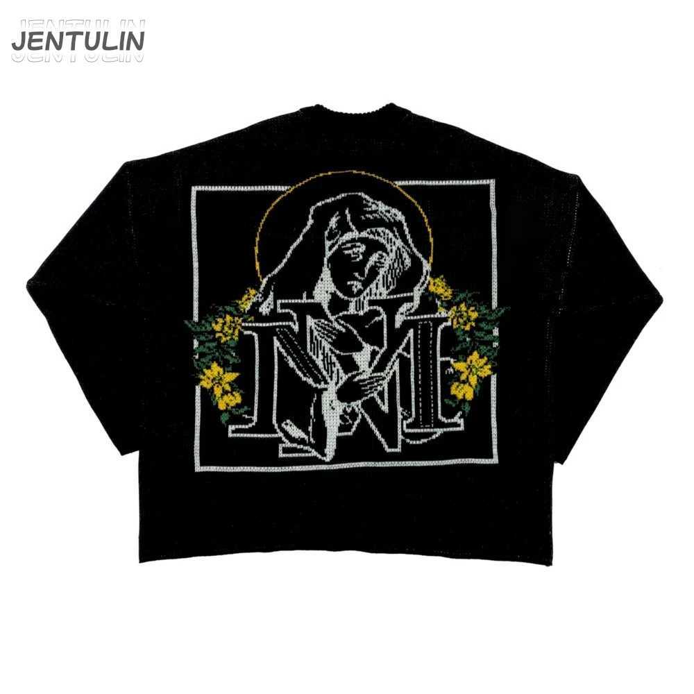 Sweaters Sweater Men's MN Icon Graphic Men Winter Pullover Knit Tops Hip Hop Fashion Harajuku Jumper Coat Y2k Streetwear Clothing Punk C260923
