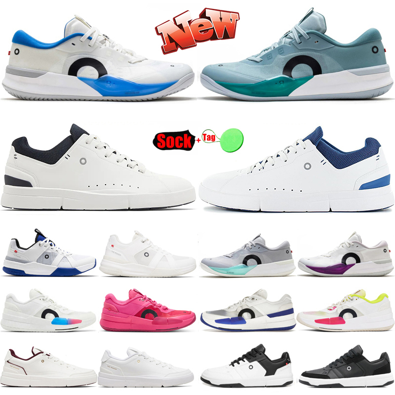 Designer OC The Roger Pro 3 Mens Womens Running Shoes Cloudly Tenis Skate Sneakers Mesh Breathable Fire Clay Black White Blue Pink Skateboard Outdoo