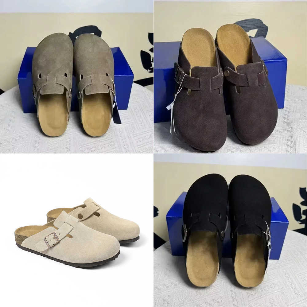 2026 New High Quality Retro Button Toe Half Drag Men's and Women's Outdoor Wear Comfortable Lazy Shoes Thick Sole Versatile Y2K T260922QAO