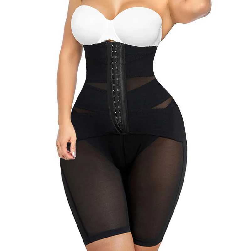Compression Women's Shapers Cross abs Shaping Shorts Slimming Shapewear Women Tummy Control Waist Body Shaper Thigh Slimmer Butt Lifter J260923