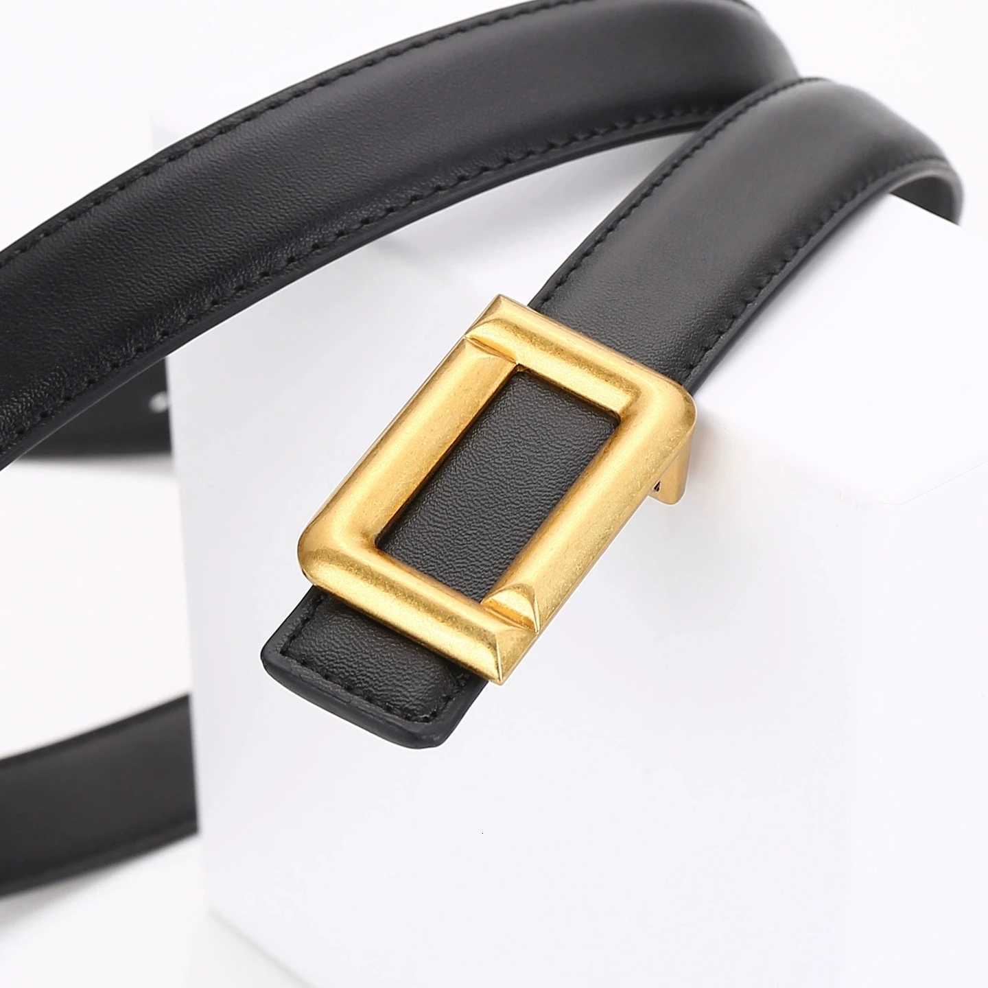 Belt Belts Women's Genuine Leather Retro Cowhide Waistband Casual Jeans Decorative Versatile Women's Trouser Belt N260923