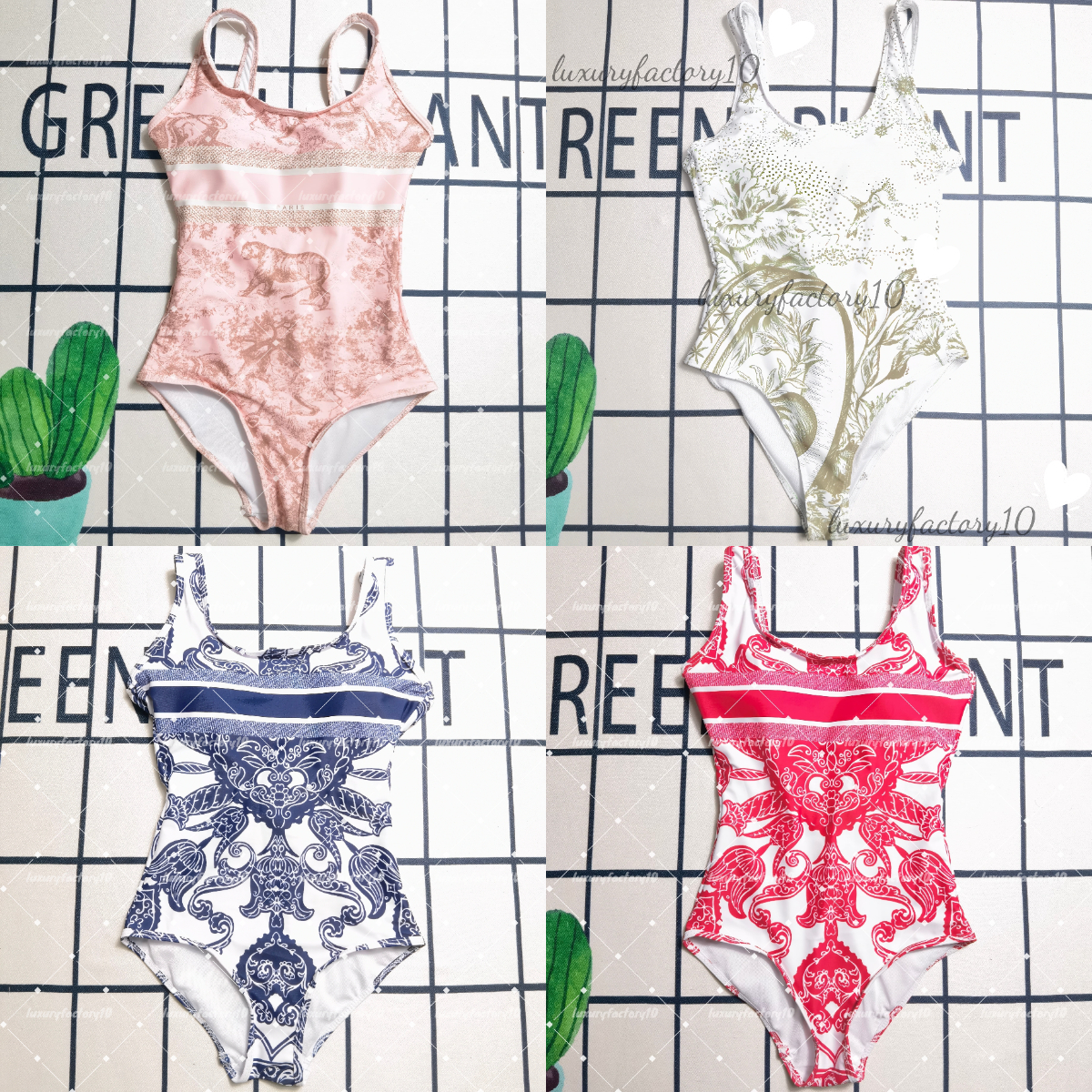 4 Styles Bikini Butterfly Letter Design Summer Womens classic Charming One-piece swimsuits Sexy Strap Luxurys Swimsuit Beach Fashion swimwear