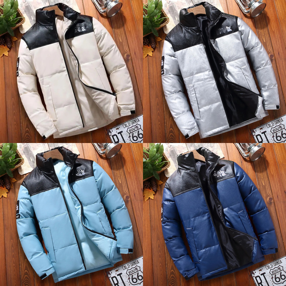 morth 700New designer north Men's Down Warm Black Waterproof Jackets Man Coats Plus Size Men Parkas Puffer Mens Bubble Padded Solid Detachable