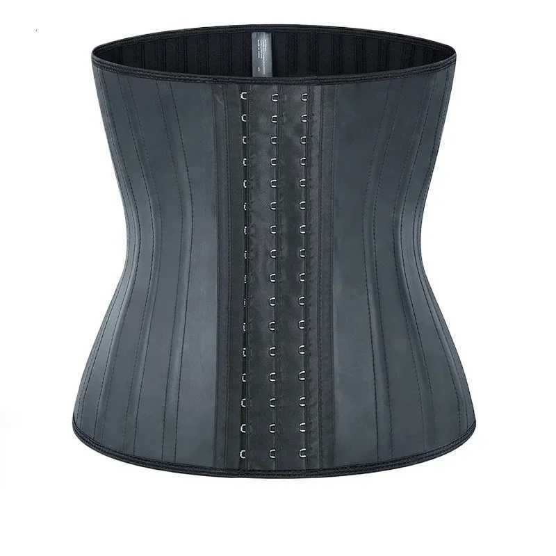 Steel 25 Women's Shapers Boned Latex Waist Corset Tummy Control Body Shaper Belt Fajas Reductoras Modeling Belly Sheath Strap J260923