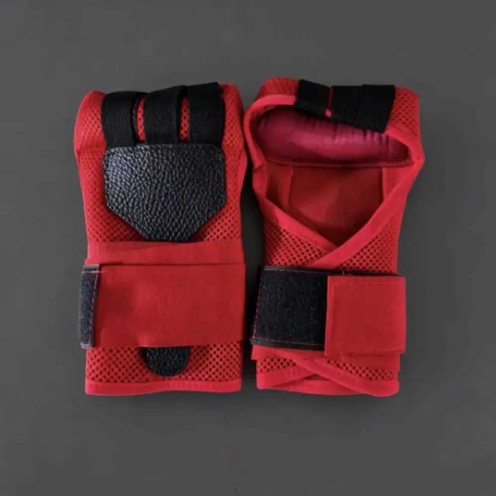 Boxing Protective Finger Gear Half Gloves Quick Strap Shock Absorb Muay Thai Gloves Wrist Support Fight Hand Wrap Boxing Training Gloves N260923