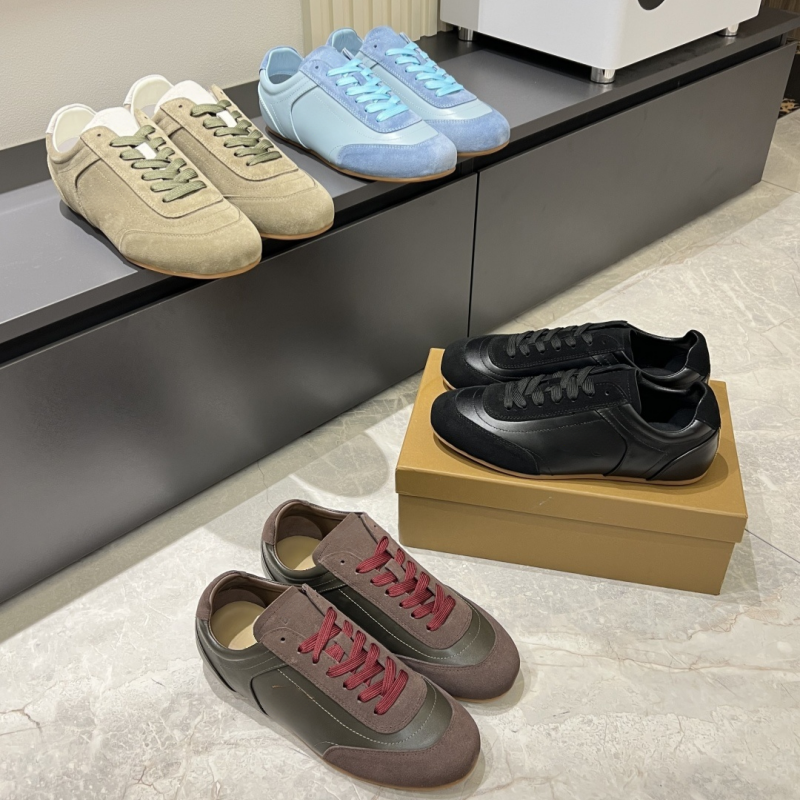 Men 2026 New Retro Sneakers, Suede & Leather Spliced Lace-Up Flat Casual Shoes, Classic Training Daily Footwear