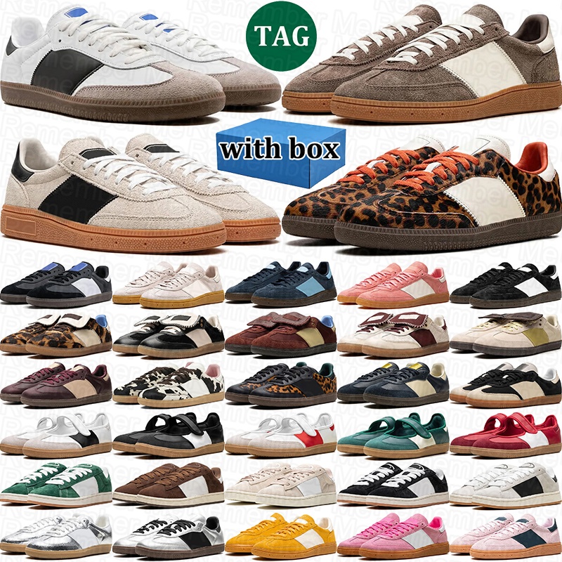 with box designer shoes for men women casual sneakers mens trainers Leopard White Black Earth Strata Gum Grey Blue Red Pink Green Brown Beige Orange