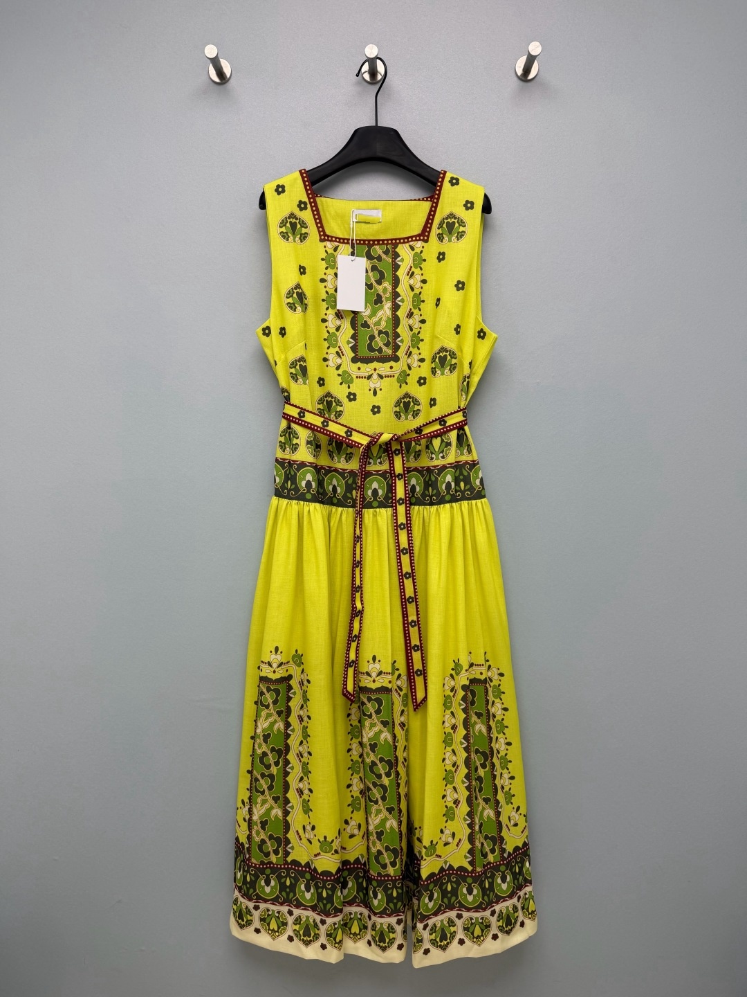 Milan Runway Dresses 2026 New Autumn Fashion Designer Dresses Brand Same Style Dresses 0924-21