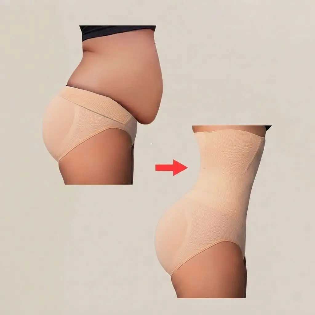 Shapers Waist Tummy Women's Shaper Postpartum Tummy Control Shapewear Briefs High Waist Elastic Butt Lifting Underwear J260923