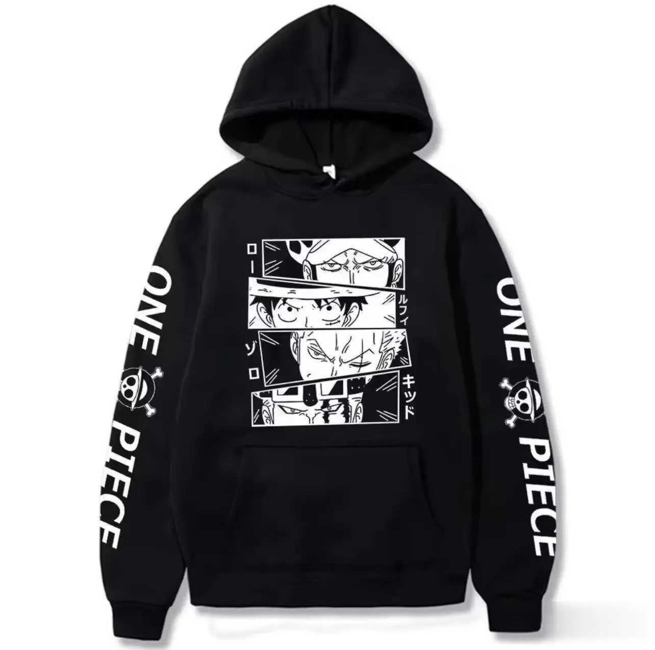 2026 New Anime One Piece Printed Hoodie Sweatshirt Men's and Women's Hoodie Men's Tops Sports Hoodie Harajuku Y2K Hoodie T260923