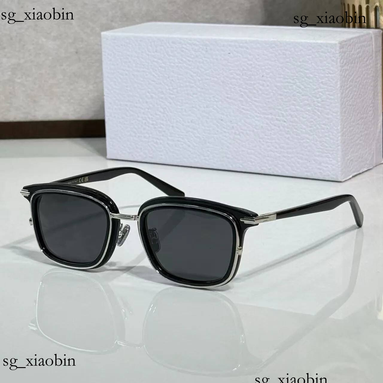 Lunettes de soleil pour hommes femmes styliste de mode élégant style de défilé de rue anti-ultraviolet UV400 acétate carré lunettes à monture com