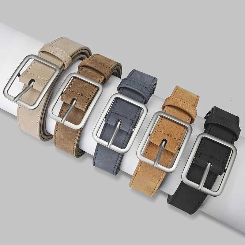 Multi-color And Belts Soft Fashionable Pin Buckle Belt Retro Simple Women's Skirt Sweater Accessories Trendy Women's Birthday Gifts N26092