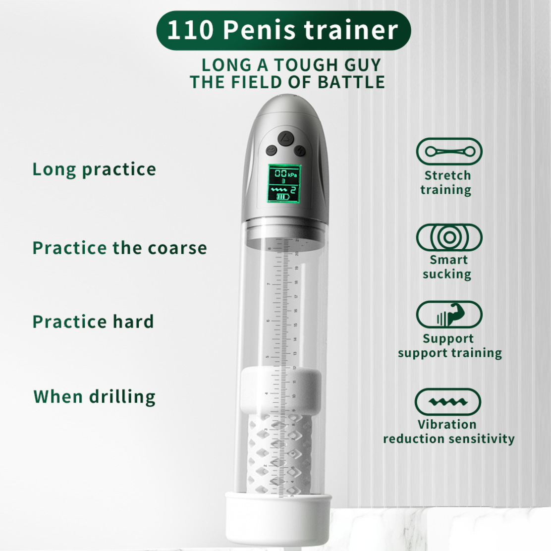 on Masturbator Rogge 110 male intimate soft massage cup Fully Automatic Penis Trainer Male Masturbator Vibrating Massager Adult Sex Toy JA121