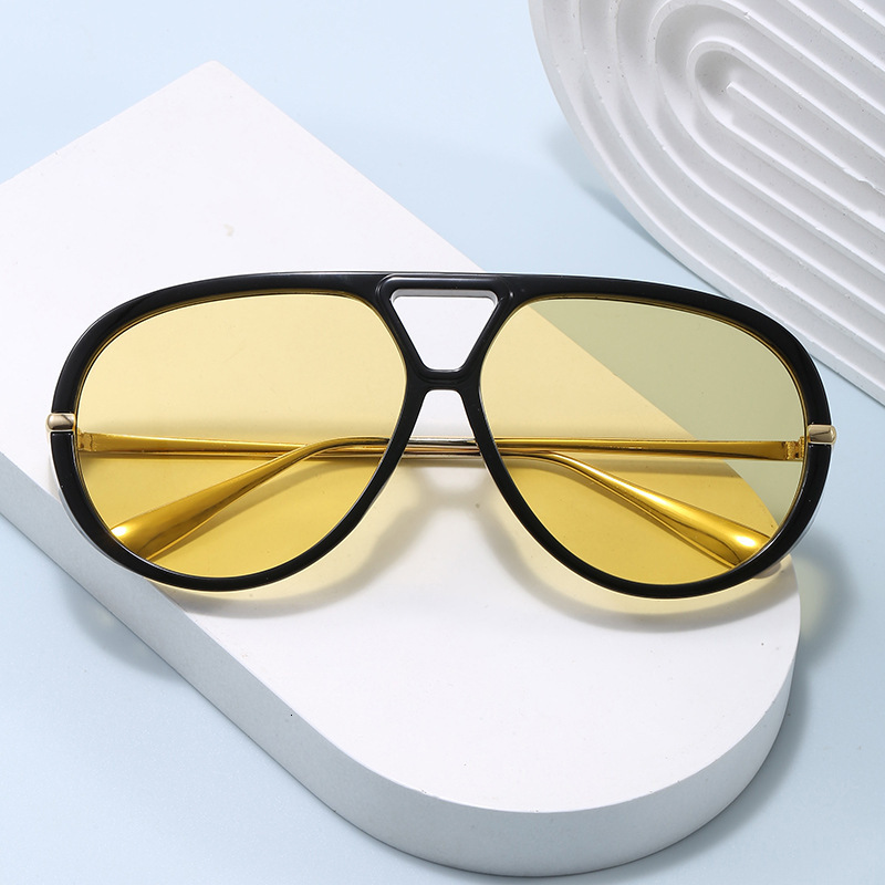 High-End Designer Sunglasses New European And American INS Internet Celebrity Blogger Same Style Personality Fashion Toad Sunglasses For Women