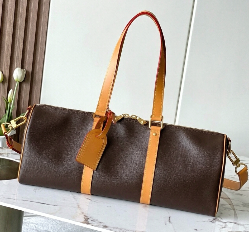 2026 new Fashionable trendy large capacity travel bag style printed design luggage bag gym bag can be used as shoulder bag or crossbody bag free shi