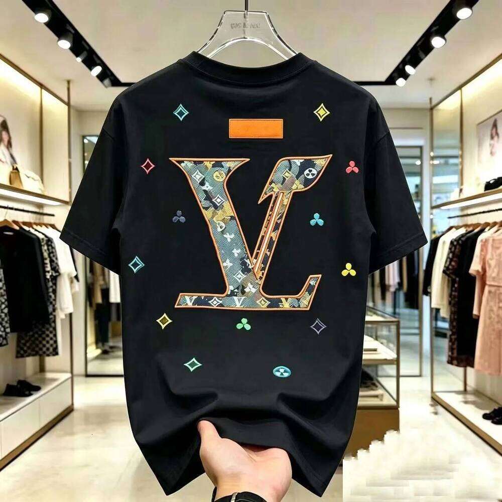 gp Designer Casual Mens Womens T-Shirt Letters Stereoscopic Printed Short Sleeve Best-Selling Luxury Men's Hip Hop Clothing Asian High-Quality