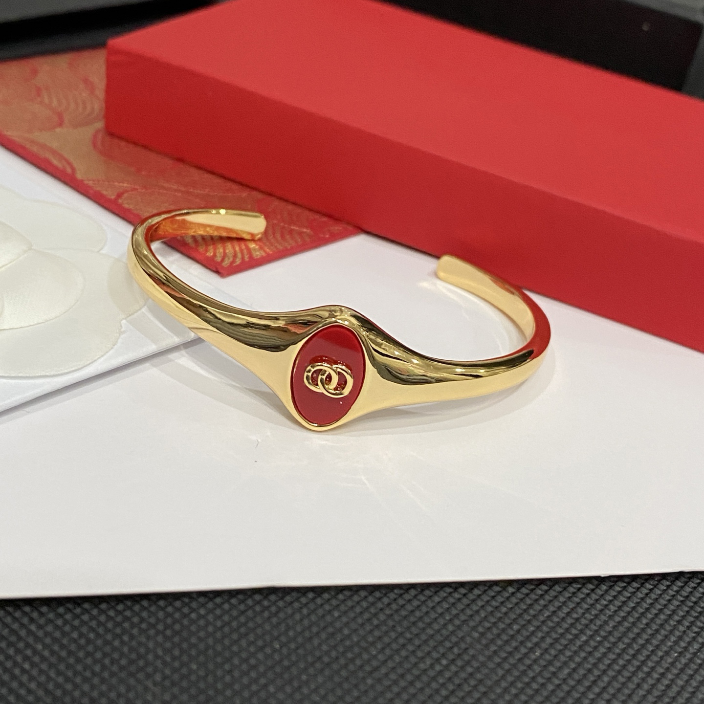 Black Red Open Bracelet High Quality Brass Copper Bangle Letter Bracelets Designer Jewelry Wristband Cuff for Men Women Trendy Gift Option new Style