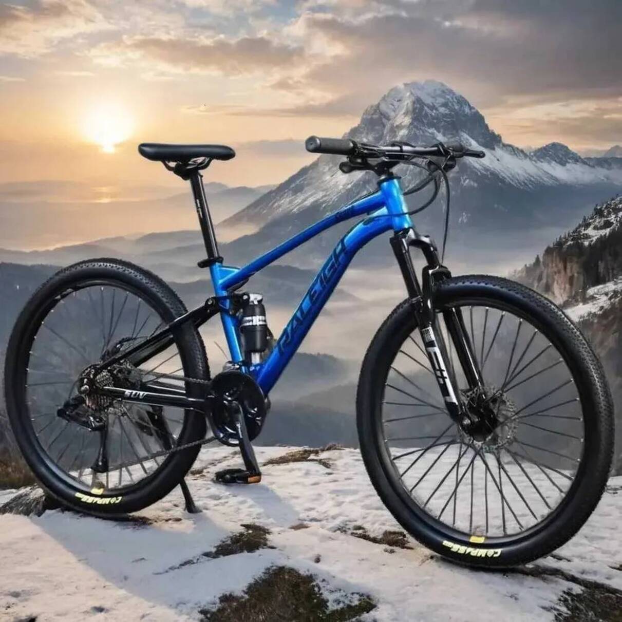 2026 New W2 27 Inch Soft Outdoor Tail outdoor Downhill Mountain Bicycle Double Damping Se Mtb DH Cross Country MTB Dirt Bike Full Suspension Road Ca