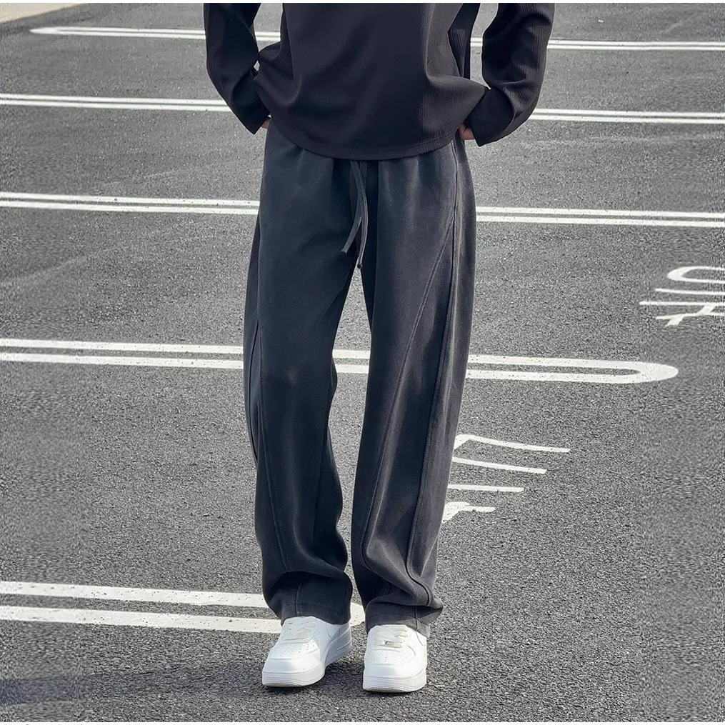 Luxury Brand Designer High-quality Old Money Style Men's Sophisticated And Tough Sporty Fashionable Simple And Relaxed Pants For Casual Sports